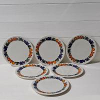 6 assiettes a dessert acapulco