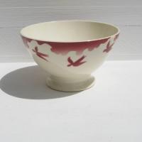 Ancien bol badonviller decor hirondelles 1