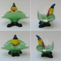 Ancien clown vide poches en verre de murano des annees 60 2