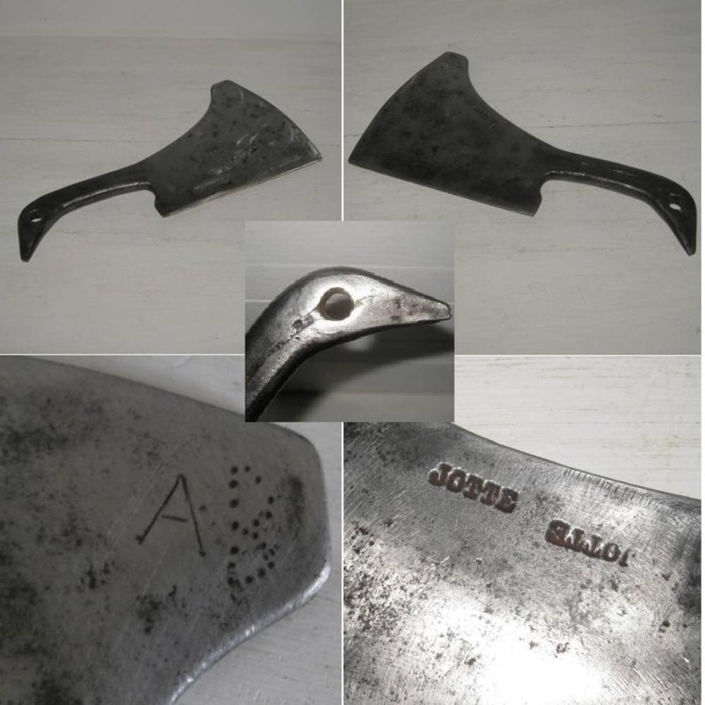 Ancien couperet zoomorphe 2