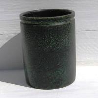 Ancien et rare pot a confiture en ceramique d accolay epoque zazou 1