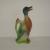Ancien pichet en barbotine de st clement representant un canard poignee jonc a 
