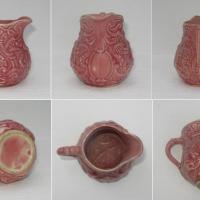 Ancien pot a creme rose pot a lait en barbotine de onnaing 2