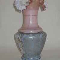 Ancien vase en opaline diseuse de bonnes aventures 2