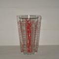 Verre doseur gradué vintage Verutile écritures rouges Reims France