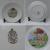 Ancienne assiette a dessert decor enfants bouderie 1