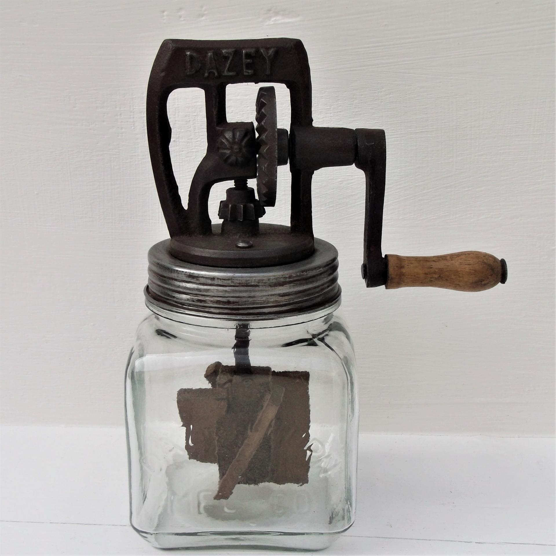 Ancienne baratte a beurre dazey 1