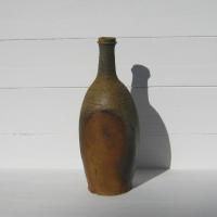 Ancienne bouteille en gres de puisaye 1