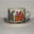 Ancienne grande tasse a chocolat et sous tasse modele acapulco villeroy et boch