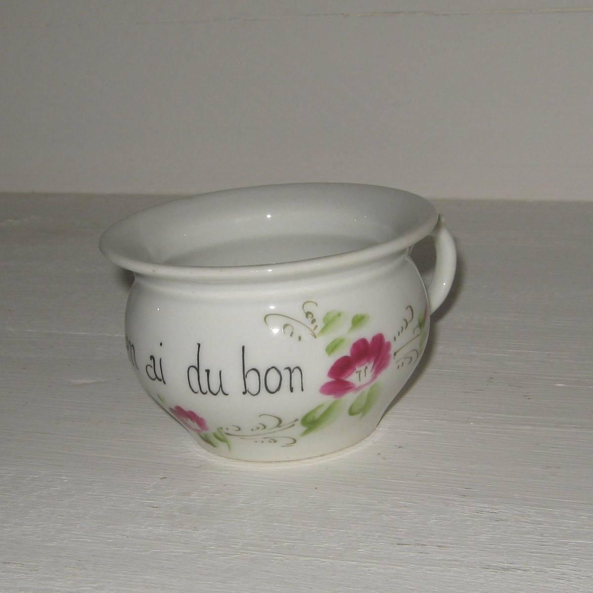 Ancienne tasse a chiquer le tabac 1