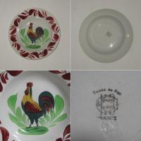Assiette coq 6