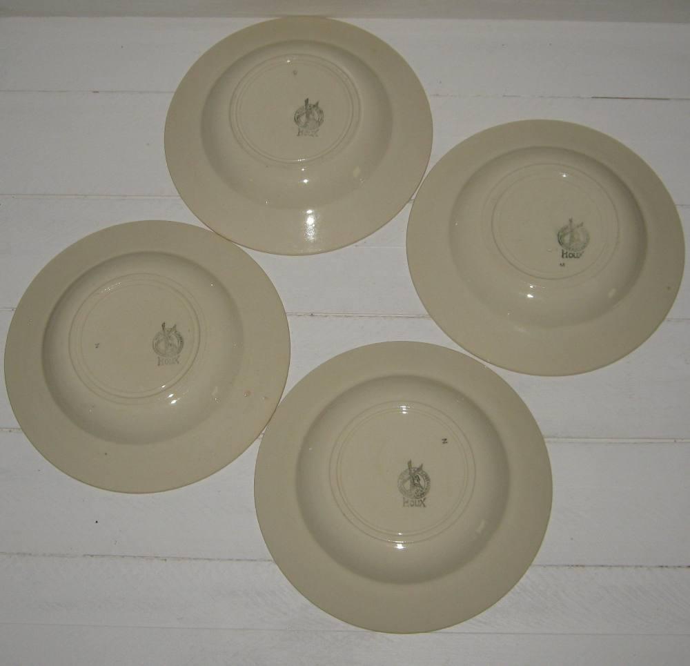 Assiette creuse modele houx moulin des loups 3