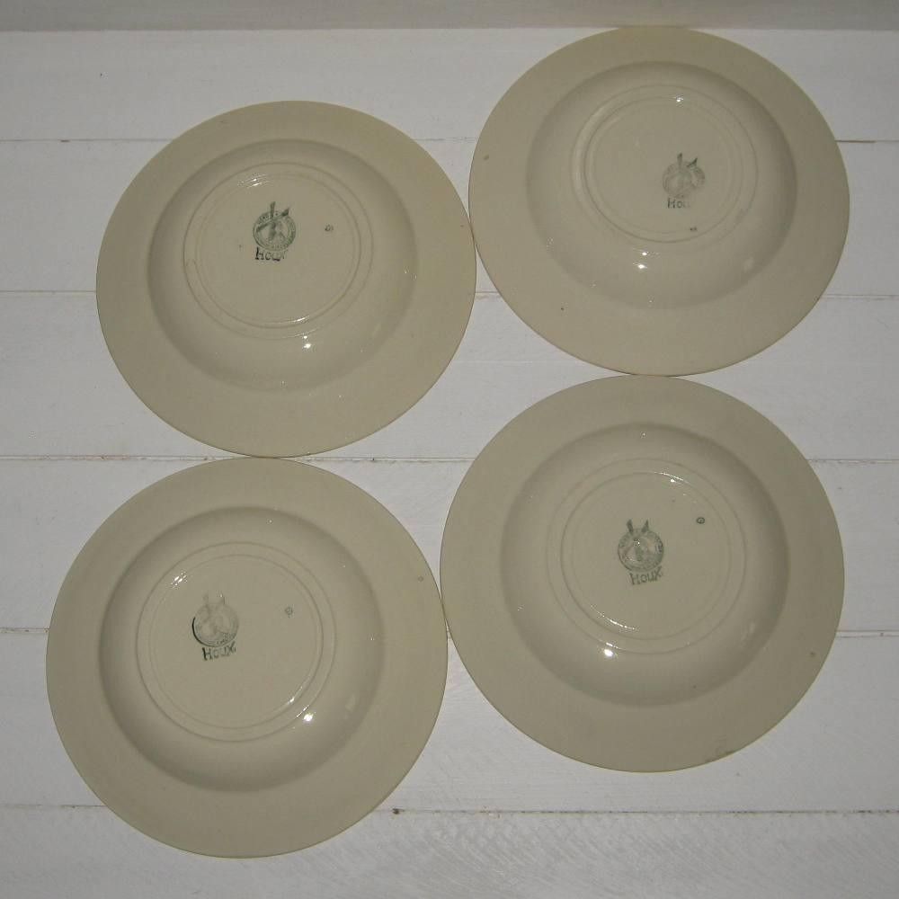 Assiette creuse modele houx moulin des loups 5