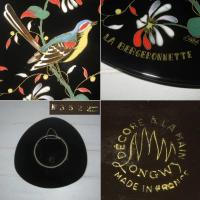 Assiette emaux de longwy 2