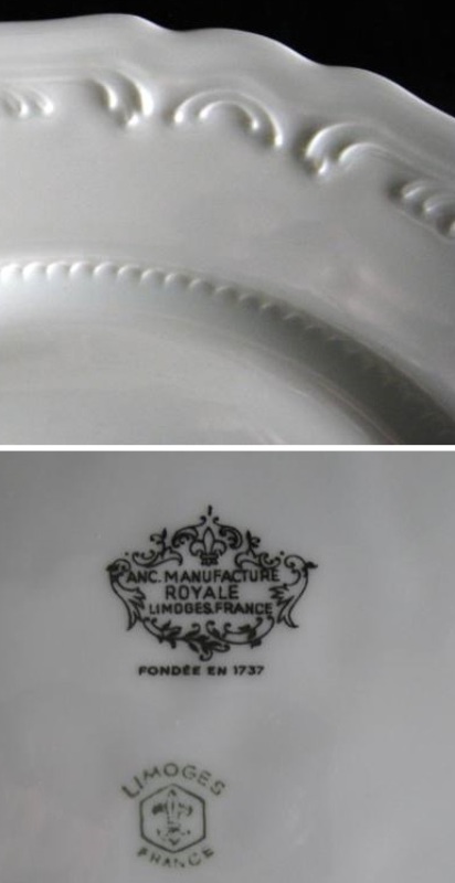 Assiette limoges