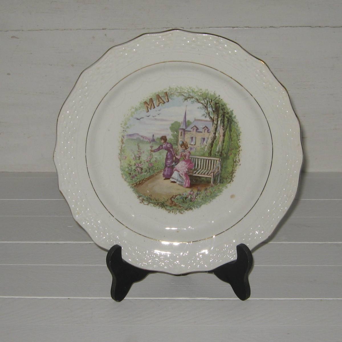 Assiette mois de mai 1