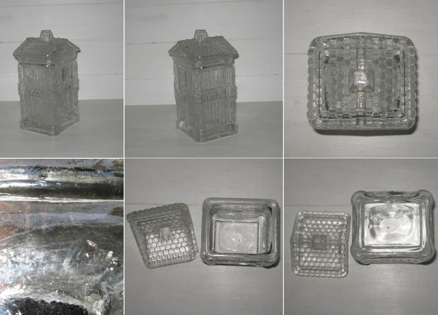 Bocal maison en verre 2
