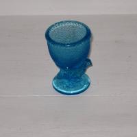 Coquetier poussin verre bleu 1