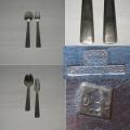 Couvert metal argente christofle gabon lot 3 a