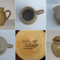 Cruche pichet gres village cnp 4