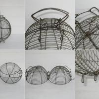 Panier a salade fil de fer 2 parties 2