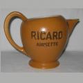 Pichet de bistrot ancien en faïence Ricard Anisette