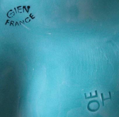 Plat a huitres barbotine verte gien france 5