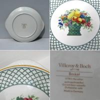 Plat a tarte ou a gateau villeroy et boch modele basket 2