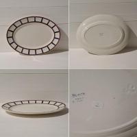 Plat ovale modele bearn hbcm hippolyte boulenger creil montereau 2 b