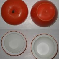 Pomme rouge glacons