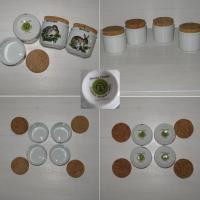 Porcelaine d auteuil 4 pots serie chasse 2