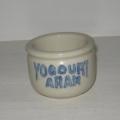 Ancien pot de yaourt  Yogourt Aram