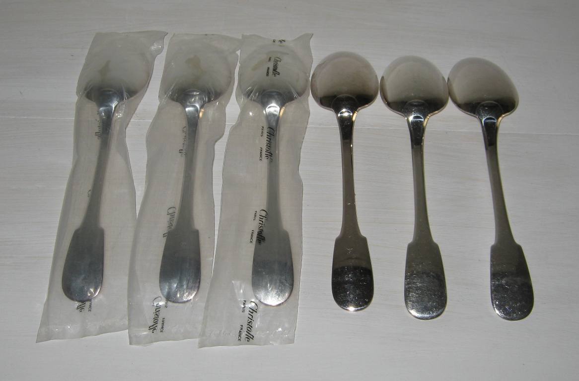 Six cuilleres de table 3 sous blister 2