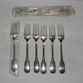 Six fourchettes christofle 1