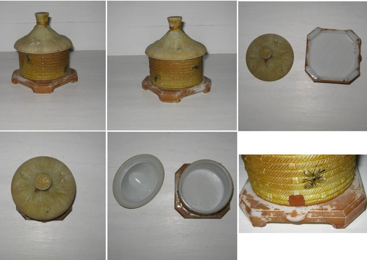 Sucrier ruche opaline 2