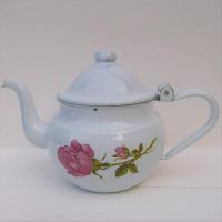 Theiere fleur rose 1 