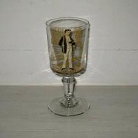 Verre a pied souvenir de premiere communion 1