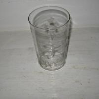 Verre cristal lettre i 1