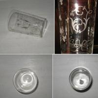 Verre cristal lettre i 2