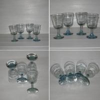 Verres a pied bleu 2